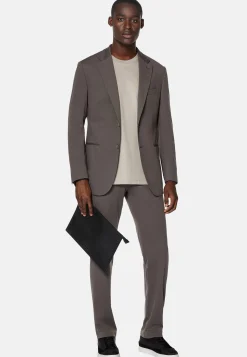 Boggi Milano Veste B Tech En Nylon Gris Foncé