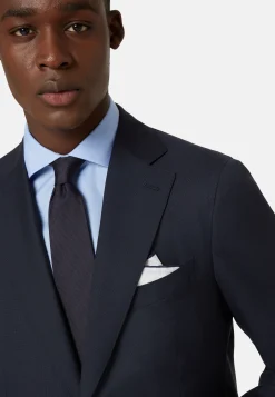 Boggi Milano Veste Micro Structurée En Laine Entoilée