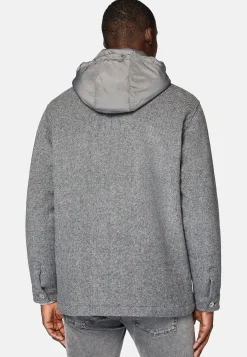 Boggi Milano Veste Chemise Blink En Laine Avec Plastron