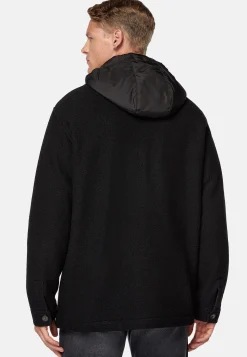 Boggi Milano Veste Chemise Blink En Laine Avec Plastron