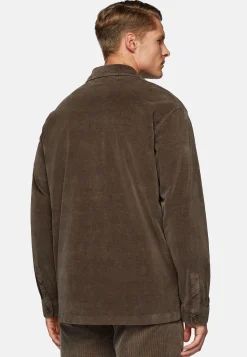 Boggi Milano Veste Chemise En Moleskine