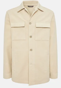 Boggi Milano Veste Chemise En Moleskine Link