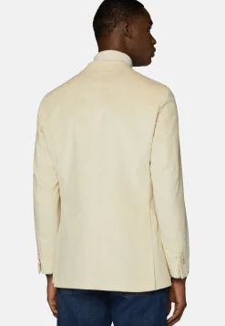 Boggi Milano Veste Crème En Coton Et Cachemire