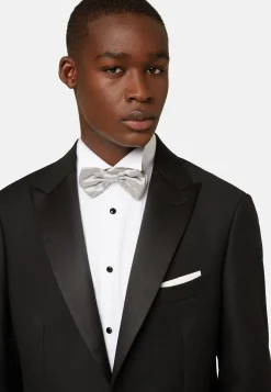 Boggi Milano Veste De Smoking En Laine Avec Revers En Pointe