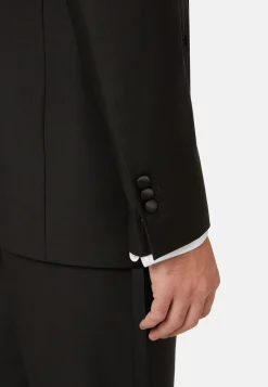 Boggi Milano Veste De Smoking En Laine Avec Revers Châle