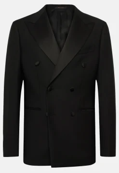 Boggi Milano Veste De Smoking e En Laine Avec Revers En Pointe