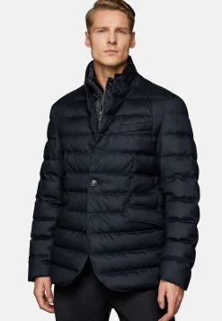 Boggi Milano Veste En Laine Avec Gilet