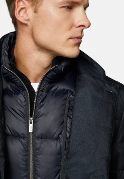 Boggi Milano Veste En Laine Avec Gilet