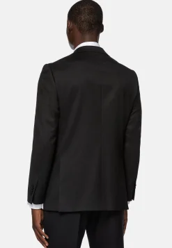 Boggi Milano Veste En Sergé De Laine Extensible