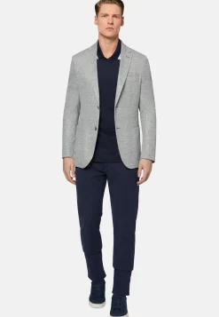 Boggi Milano Veste e En Mélange Coton Et Lin B Jersey