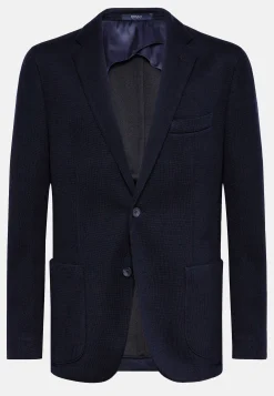 Boggi Milano Veste Structurée En Laine Jersey